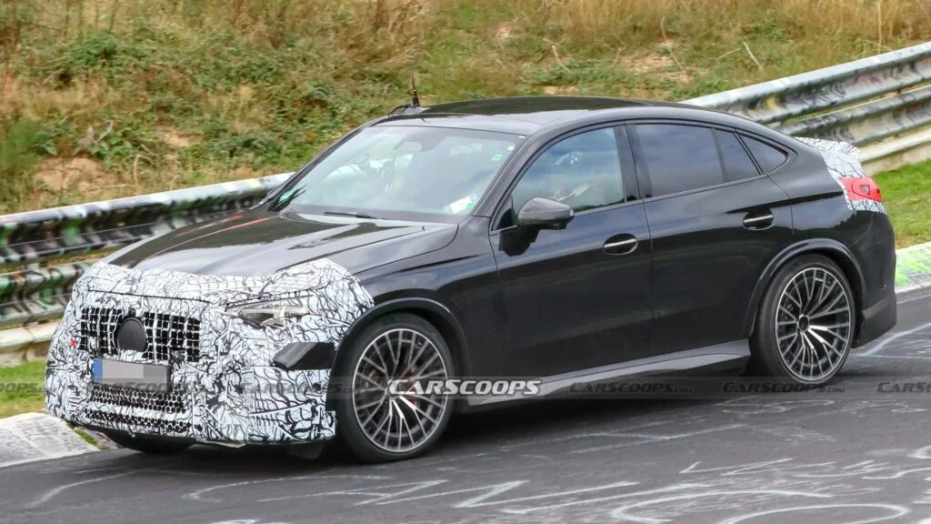 Mercedes-AMG GLC 53 Coupe Facelift Revealed Amidst V8 Hopes for Upcoming Models