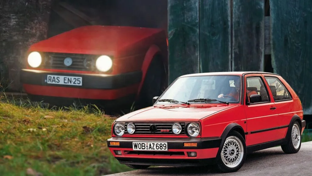 Custom 3D-Printed Lawn Mower Inspired by VW Golf MK2 GTI Takes Gardening to a New Level