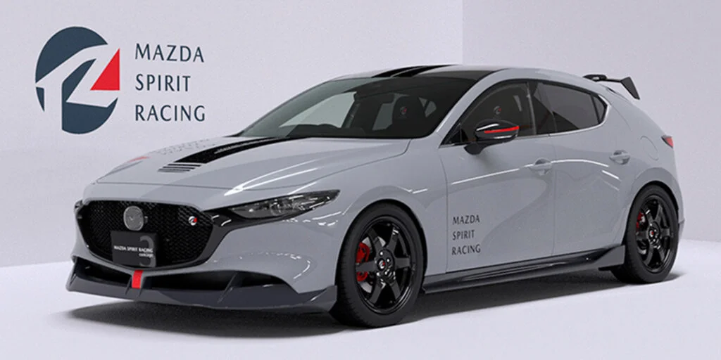 The Mazda3 Spirit Racing Concept from 2024.