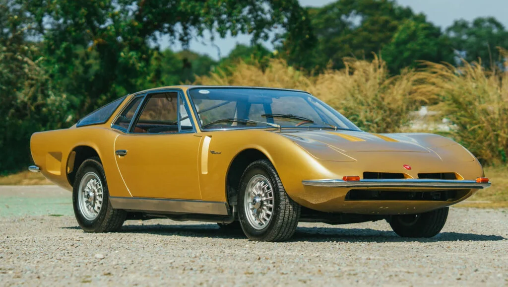 Rare Bizzarrini GT America 2+2 Prototype Set for Auction with a $500K Estimate